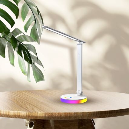 Lampe de table RGBW BRUNO LED/5W/5V 3000/4500/6000K blanc