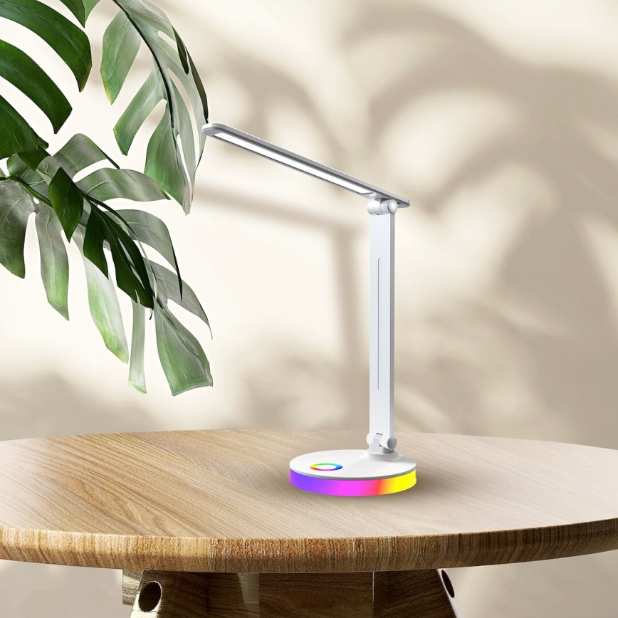 Lampe de table RGBW BRUNO LED/5W/5V 3000/4500/6000K blanc