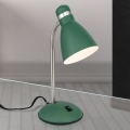 Lampe de table SCHOOL 1xE27/40W/230V vert/chrome mat