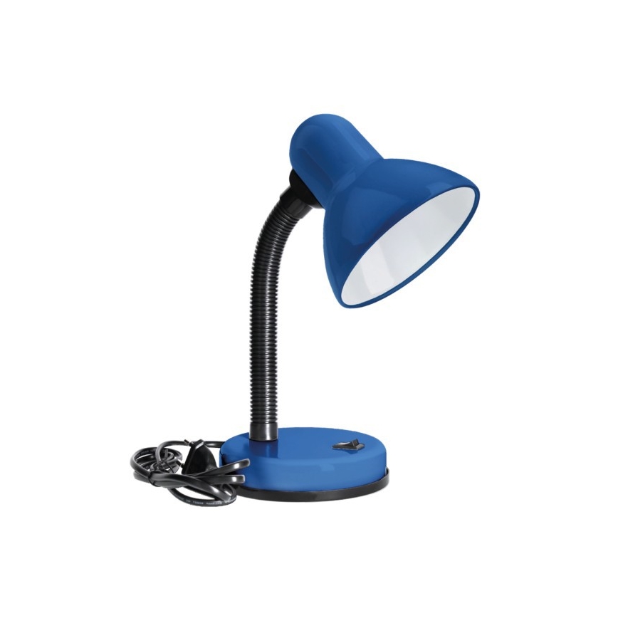 Lampe de table SMIESZEK 1xE27/40W/230V bleu