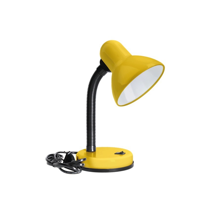 Lampe de table SMIESZEK 1xE27/40W/230V jaune