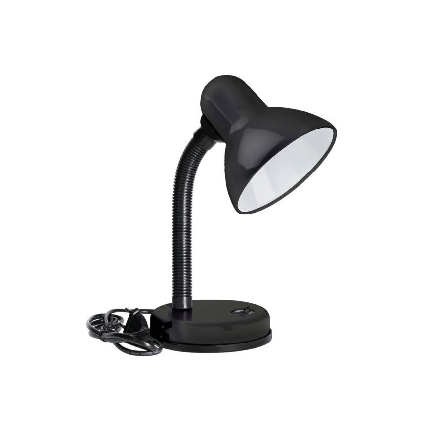 Lampe de table SMIESZEK 1xE27/40W/230V noir