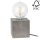 Lampe de table STRONG 1xE27/25W/230V béton - certifié FSC