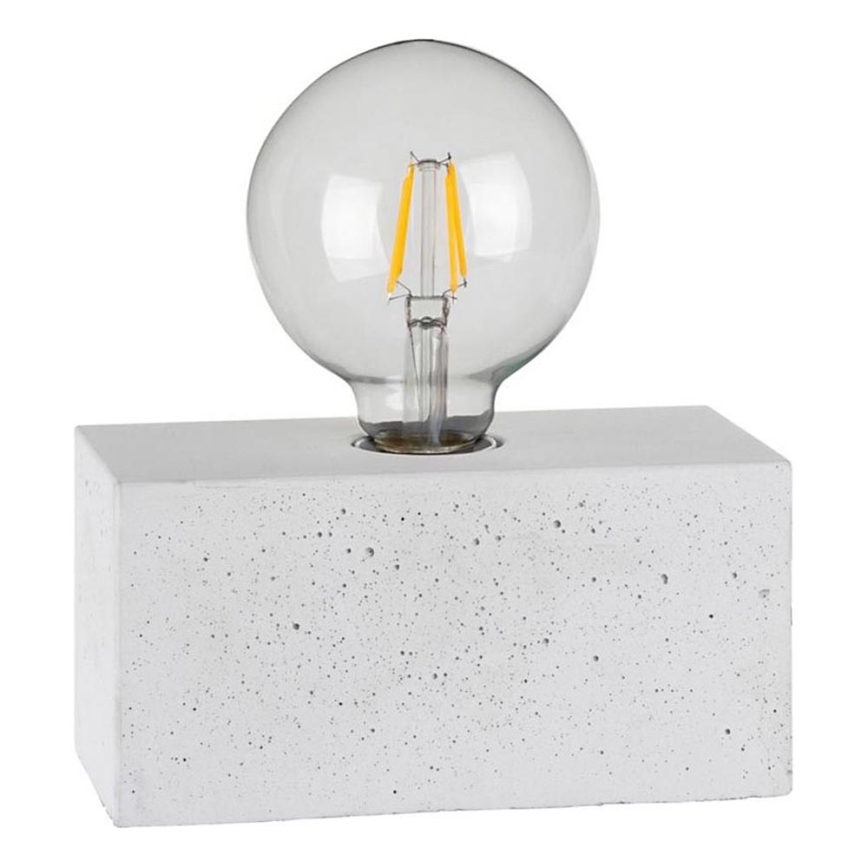 Lampe de table STRONG DOUBLE 1xE27/25W/230V béton
