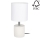 Lampe de table STRONG ROUND 1xE27/25W/230V béton - certifié FSC