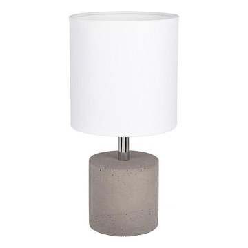 Lampe de table STRONG ROUND 1xE27/25W/230V béton