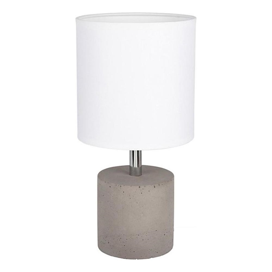 Lampe de table STRONG ROUND 1xE27/25W/230V béton