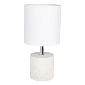 Lampe de table STRONG ROUND 1xE27/25W/230V béton
