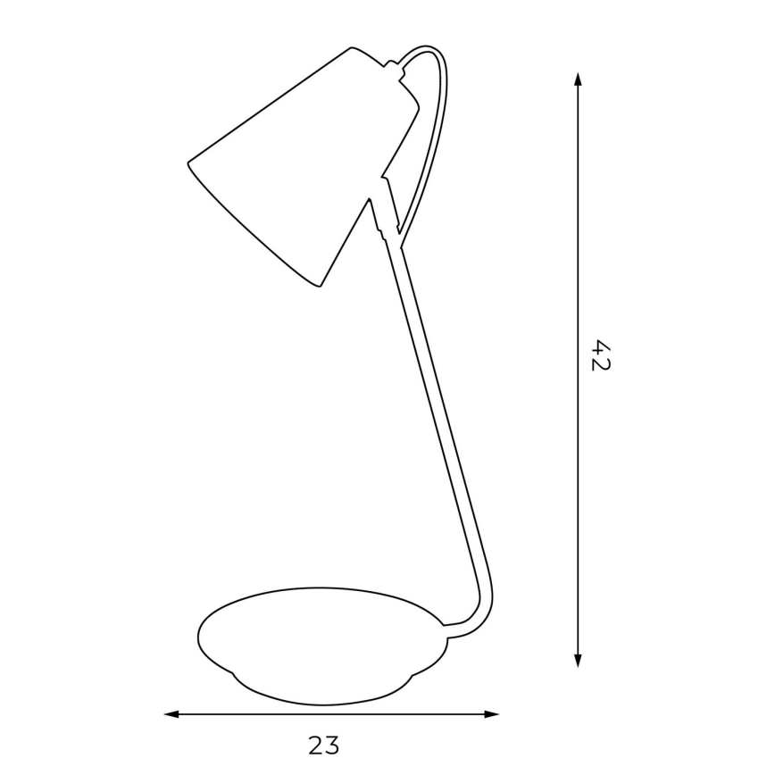 lampe de table TABLE LAMPS 1xE27/60W/230V
