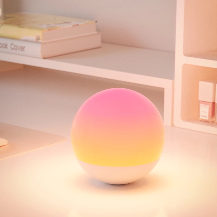 Lampe de table tactile à intensité variable CANDY LED/5V 1200 mAh multicolore