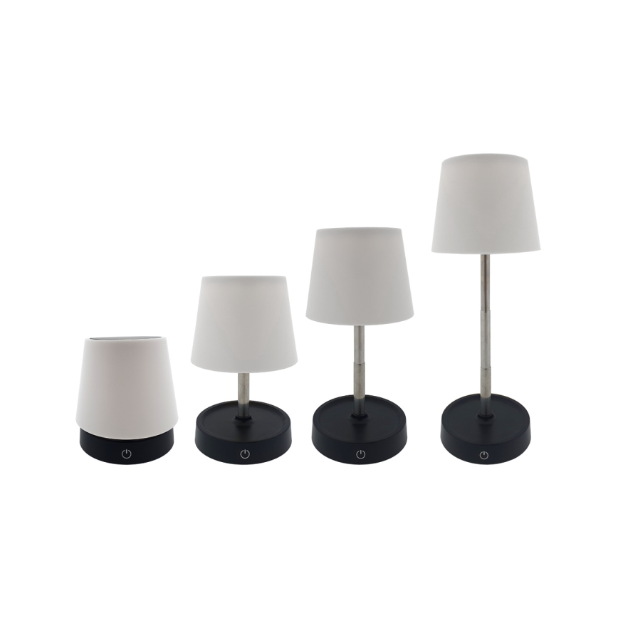 Lampe de table tactile à intensité variable LED/3W/5V USB 800 mAh blanc