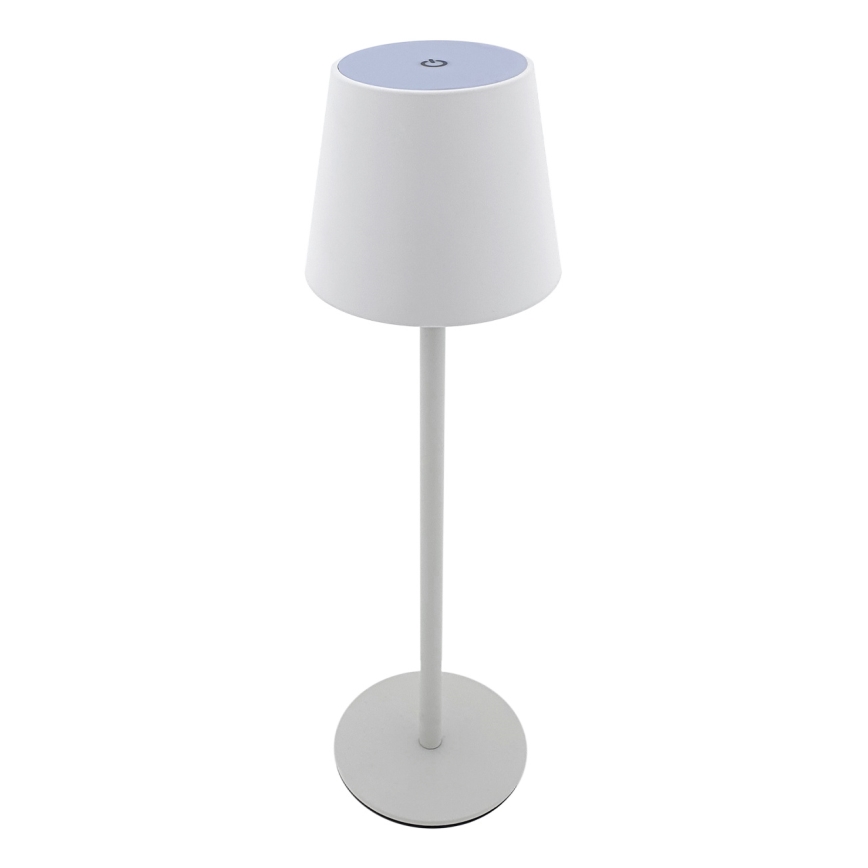 Lampe de table tactile à intensité variable LED/5W/5V USB 1200 mAh blanc