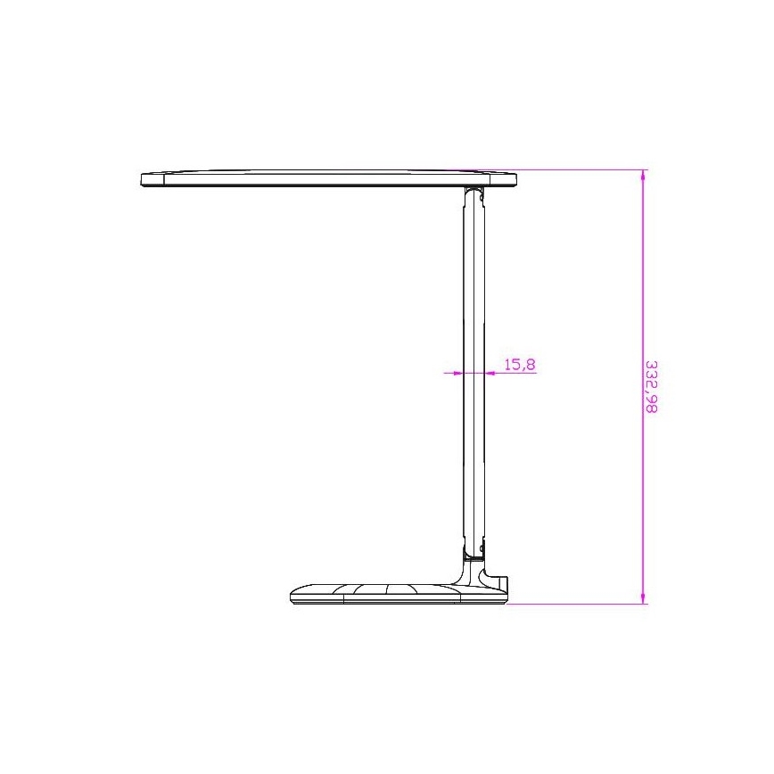 Lampe de table tactile à intensité variable NAOMI LED/5W/230V 3000-6500K