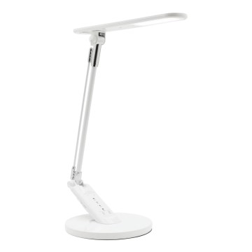 Lampe de table tactile à intensité variable OPTIMUM LED/7W/230V USB 3000/4000/6000K blanc