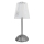 Lampe de table tactile à intensité variable rechargeable ELBA LED/1,6W/800 mAh chrome mat/transparent