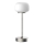 Lampe de table tactile à intensité variable RIMINI LED/2W/5V USB 2000 mAh chrome mat/blanc