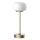 Lampe de table tactile à intensité variable RIMINI LED/2W/5V USB 2000 mAh doré/blanc