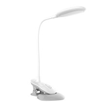 Lampe de table tactile à pince à intensité variable LED / 3W / 230V
