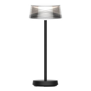 Lampe de table tactile extérieure à intensité variable CASABLANCA LED/3,4W/5V USB 3600 mAh IP44 noir