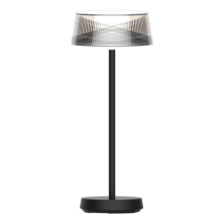 Lampe de table tactile extérieure à intensité variable CASABLANCA LED/3,4W/5V USB 3600 mAh IP44 noir