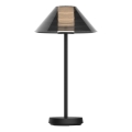 Lampe de table tactile extérieure à intensité variable SERENGETI LED/3,4W/5V USB 3600 mAh IP44 noir