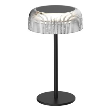 Lampe de table tactile extérieure à intensité variable TRYPOLIS LED/2W/5V USB 1800 mAh IP44 noir