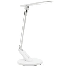 Lampe de table tactile LED à intensité variable OPTIMUM LED/7W/230V USB 3000/4000/6000K blanc