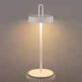 Lampe de table tactile LED dimmable rechargeable d'extérieur SHINE LED/1,5W/3,7V 3000 mAh IP44 blanche