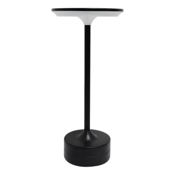 Lampe de table tactile LED rechargeable TAVOLO LED/2,5W/5V 2400 mAh 3000-6000K noire