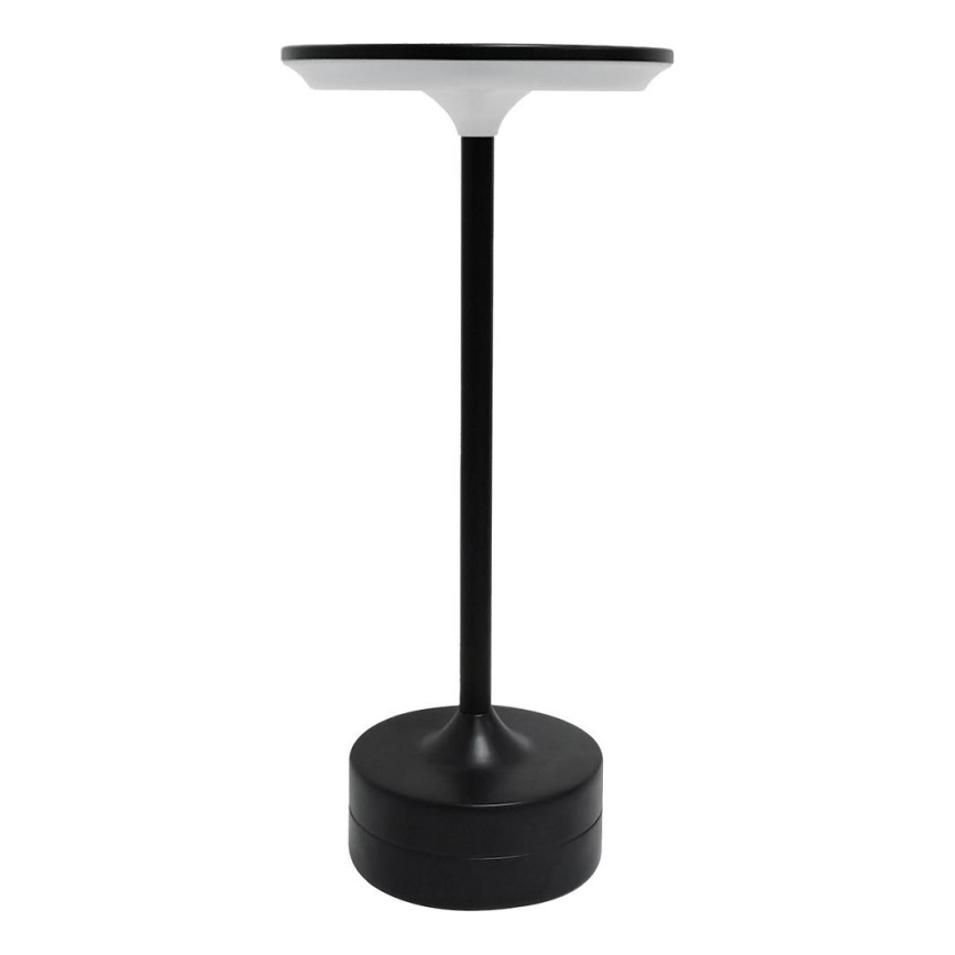 Lampe de table tactile LED rechargeable TAVOLO LED/2,5W/5V 2400 mAh 3000-6000K noire
