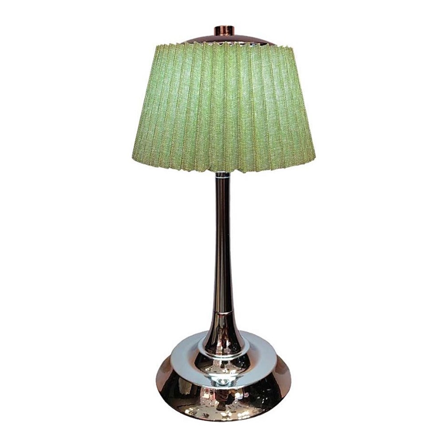 Lampe de table tactile rechargeable et à intensité variable LED/1,5W/5V 3000/4000/6000K 1800 mAh vert