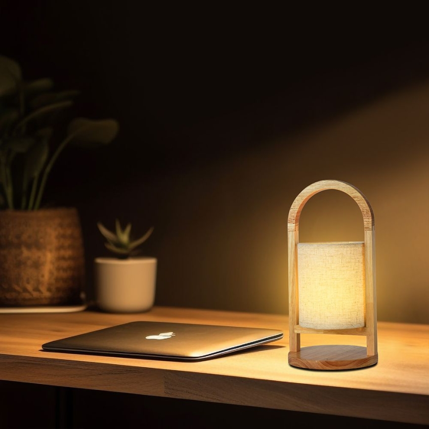 Lampe de table tactile rechargeable et à intensité variable LED/1,5W/5V 3000K 1800mAh beige
