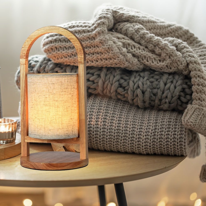 Lampe de table tactile rechargeable et à intensité variable LED/1,5W/5V 3000K 1800mAh beige