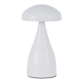 Lampe de table tactile rechargeable et à intensité variable LED/1W/5V 3000-6000K 1800 mAh blanc