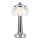 Lampe de table tactile rechargeable et à intensité variable LED/1W/5V 3000-6000K 1800 mAh chrome brillant