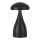 Lampe de table tactile rechargeable et à intensité variable LED/1W/5V 3000-6000K 1800 mAh noir