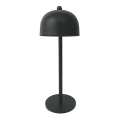 Lampe de table tactile rechargeable et à intensité variable LED/1W/5V 3000-6000K 1800 mAh noir