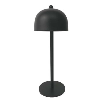 Lampe de table tactile rechargeable et à intensité variable LED/1W/5V 3000-6000K 1800 mAh noir