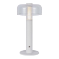 Lampe de table tactile rechargeable et à intensité variable LED/1W/5V 3000K 1800 mAh blanc