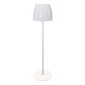 Lampe de table tactile rechargeable et à intensité variable LED/2,7W/5V 3000/4000/6000K 1800 mAh blanc