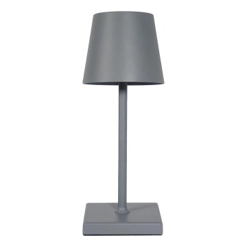 Lampe de table tactile rechargeable et à intensité variable LED/3,5W/5V 5200mAh gris