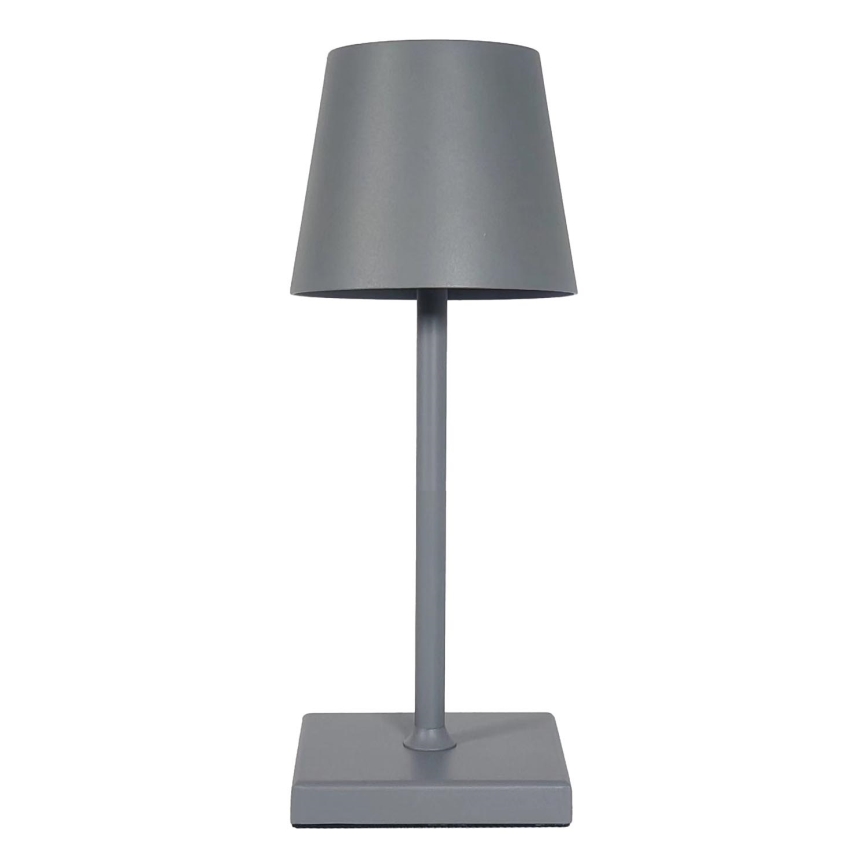Lampe de table tactile rechargeable et à intensité variable LED/3,5W/5V 5200mAh gris