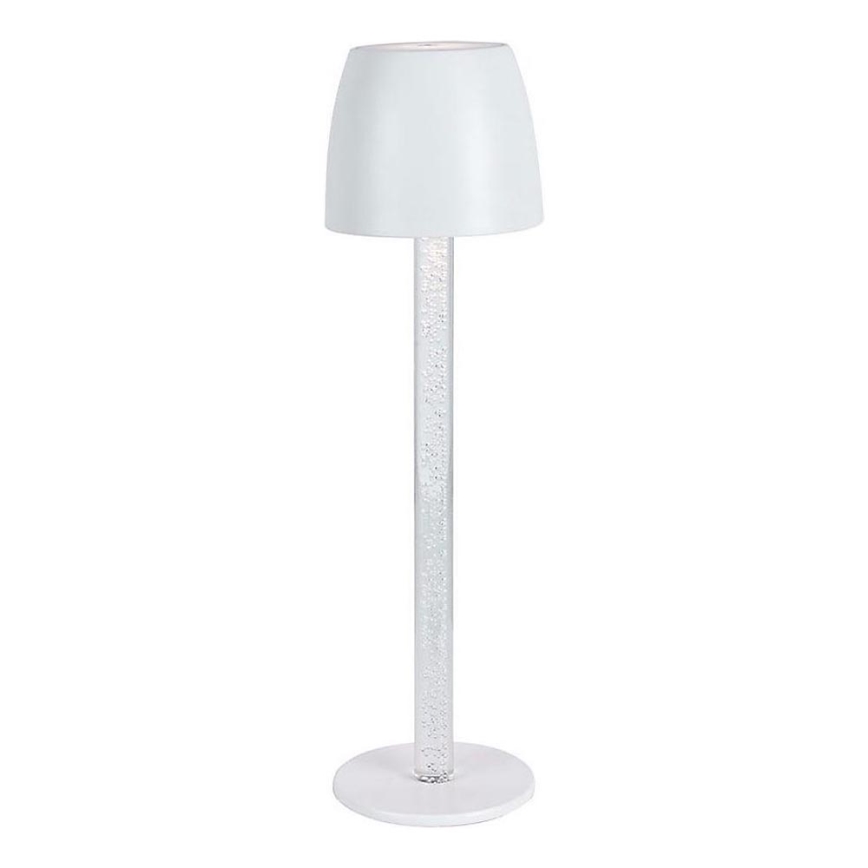 Lampe de table tactile rechargeable et à intensité variable LED/3W/5V 3000K 1800 mAh blanc