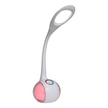 Lampe de table tactile RGBW à intensité variable COSMOS LED/6,5W/230V blanc
