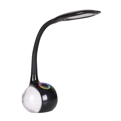 Lampe de table tactile RGBW à intensité variable COSMOS LED/6,5W/230V noir