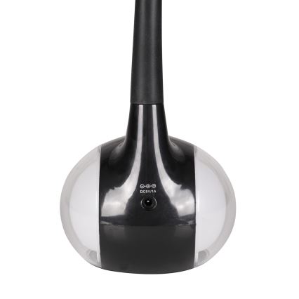 Lampe de table tactile RGBW à intensité variable COSMOS LED/6,5W/230V noir