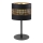 Lampe de table TAGO 1xE27/15W/230V noire/dorée