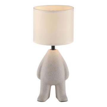 LAMPE DE TABLE TED 1xE27/25W/230V beige - JUST LIGHT. 14191-39