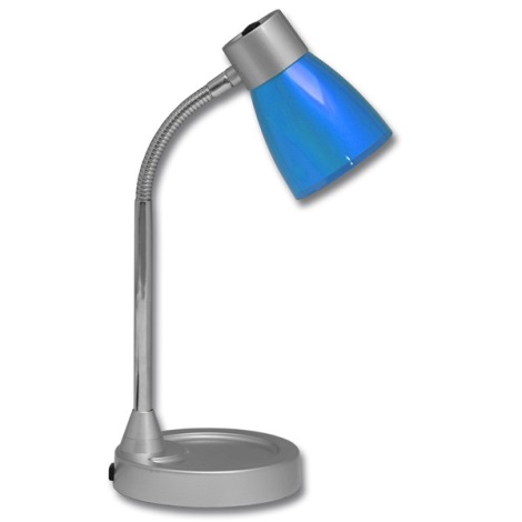 Lampe de table TINA 1xE14/25W/230V bleu