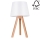 Lampe de table TRIPOD 1xE27/40W/230V chêne - certifié FSC